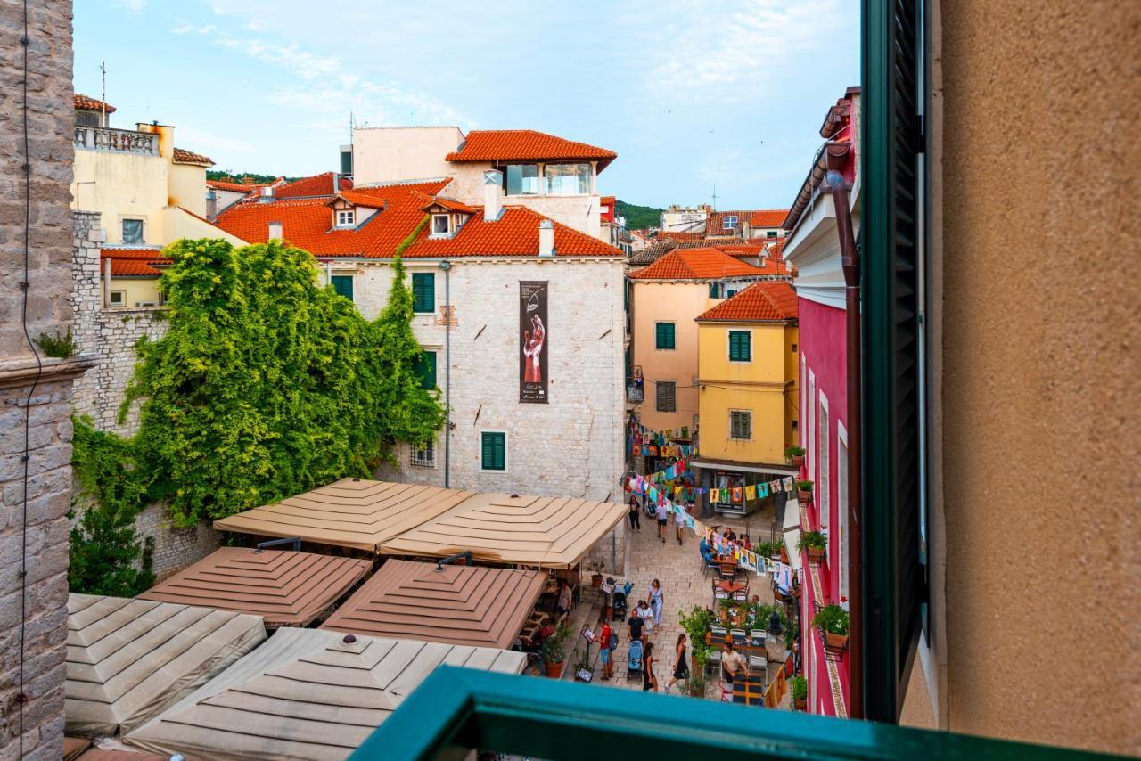 Studio Apartman Max Center Of The Old Town Free Parking Beautiful View Шибеник Экстерьер фото